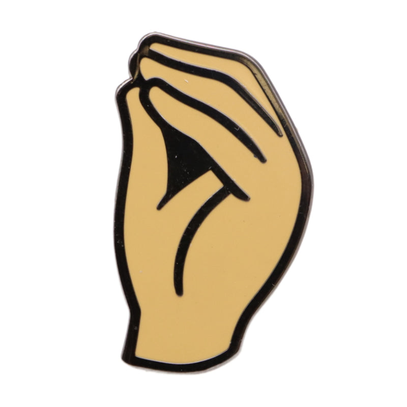 Che Vuoi "Pinched Fingers" Enamel Pin Wholesale Supplier - Shady Front