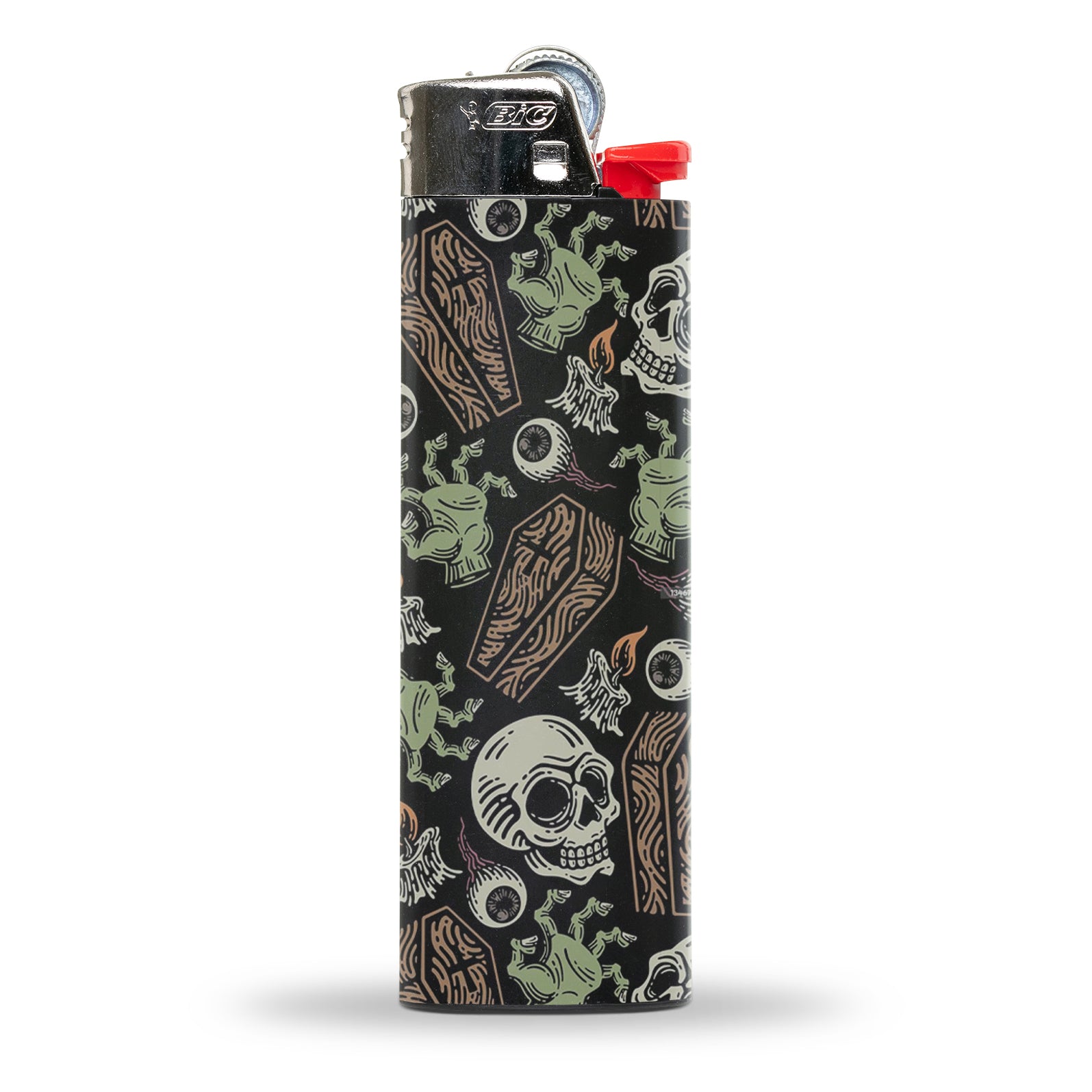 Coffins and Eyeballs Lighter - Shady Front