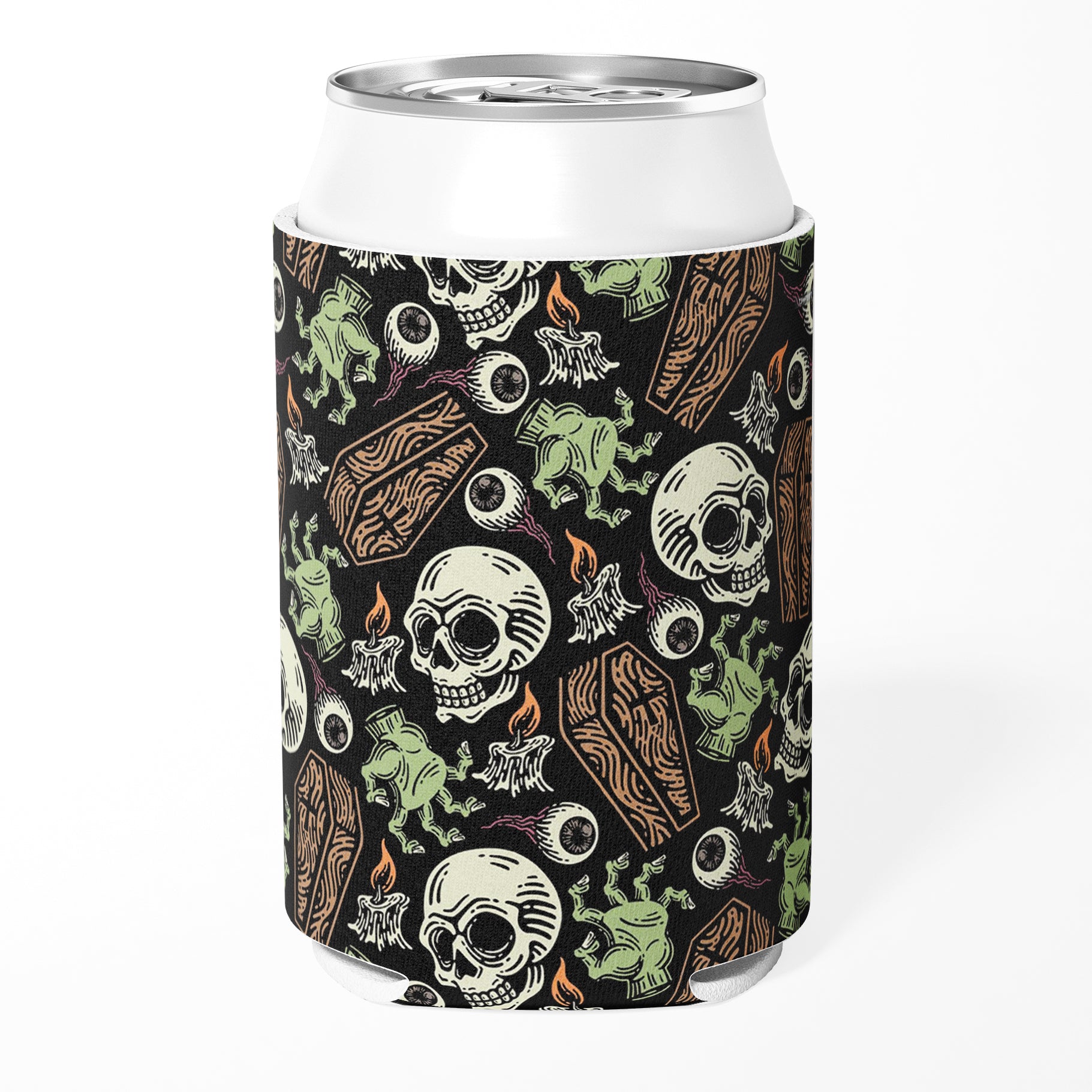 Coffins and Eyeballs Can Cooler - Shady Front