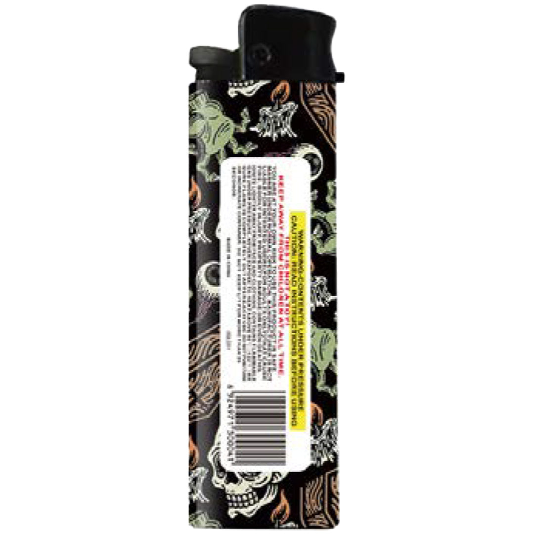 Coffins and Eyeballs Lighter - Shady Front