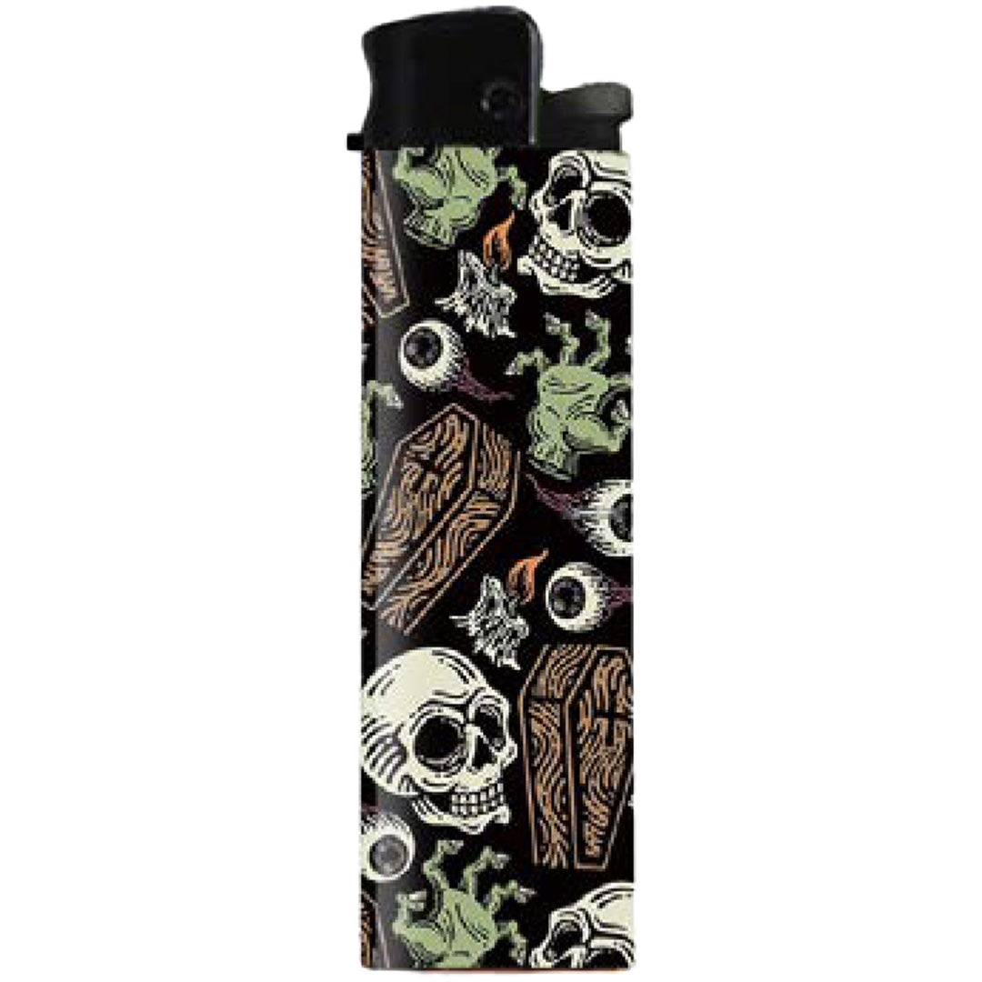 Coffins and Eyeballs Lighter - Shady Front