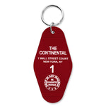 Continental Hotel Room Keychain