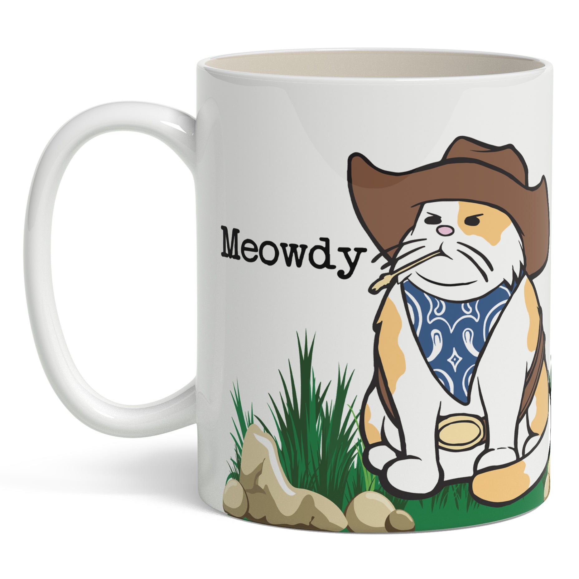 Wholesale Cowboy Cat Mug - Shady Front