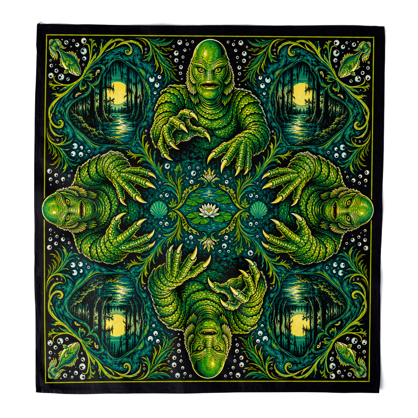 Wholesale Creature From the Black Lagoon Bandana - Shady Front
