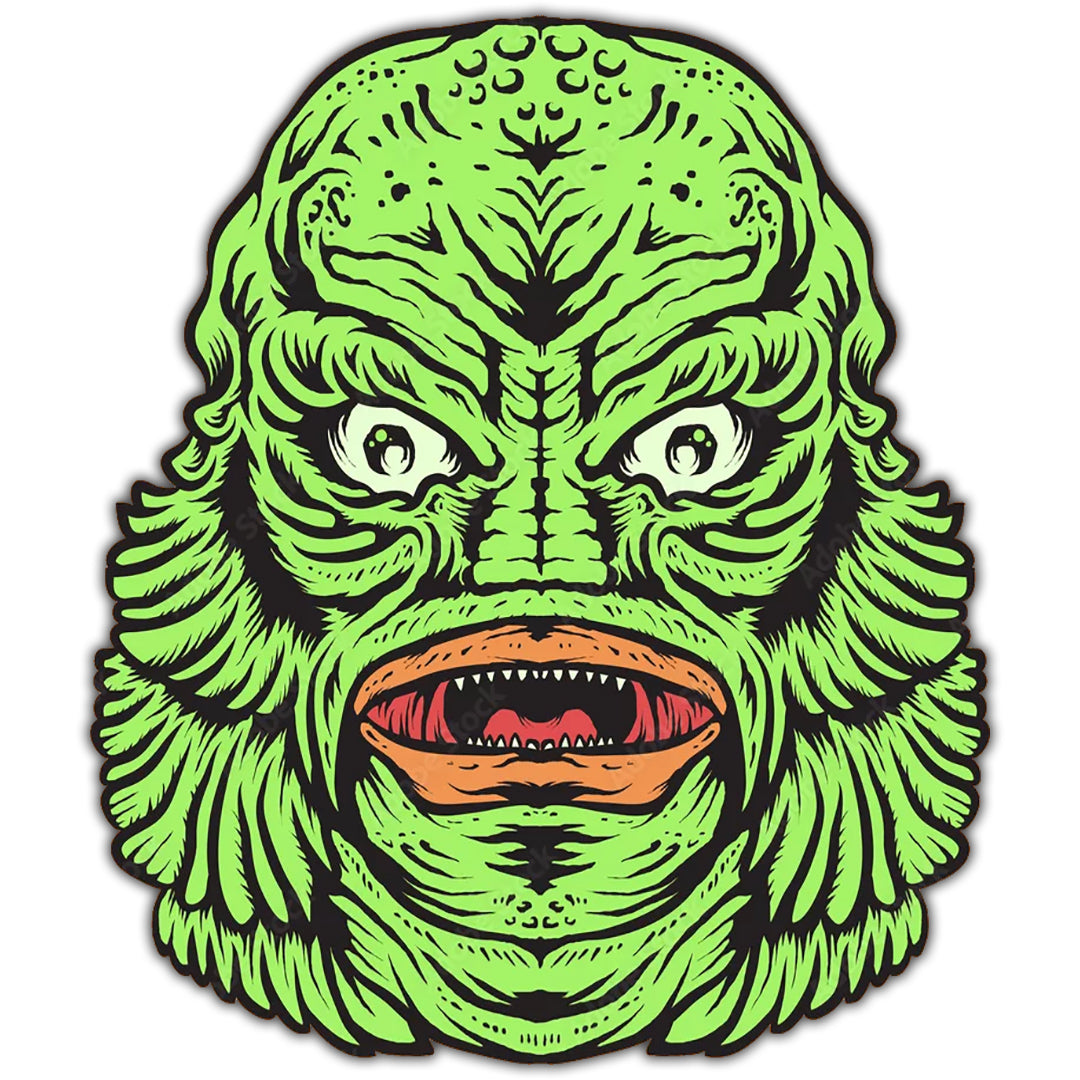 Creature from the Black Lagoon Sticker - Shady Front
