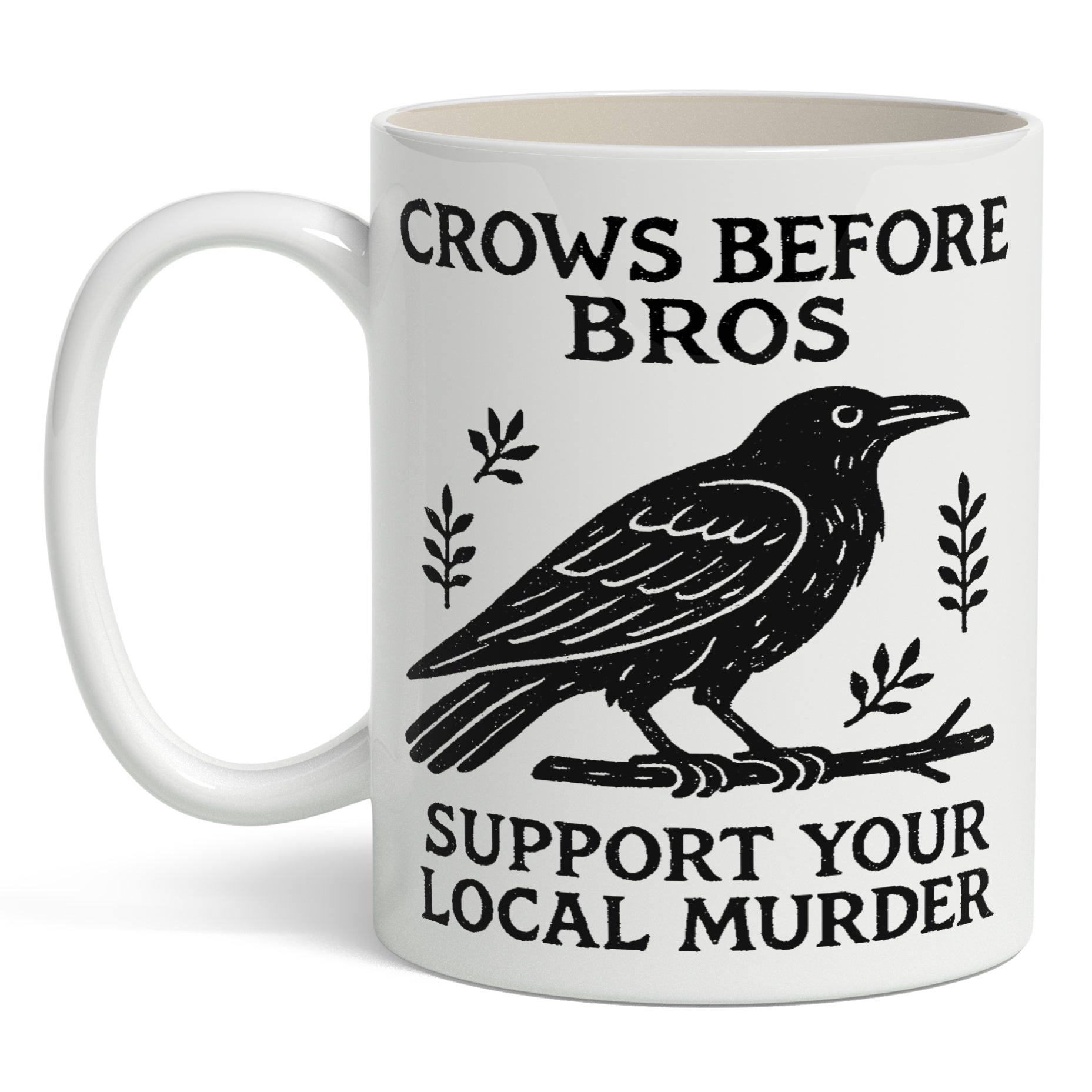 Crows Before Bros Mug - Shady Front