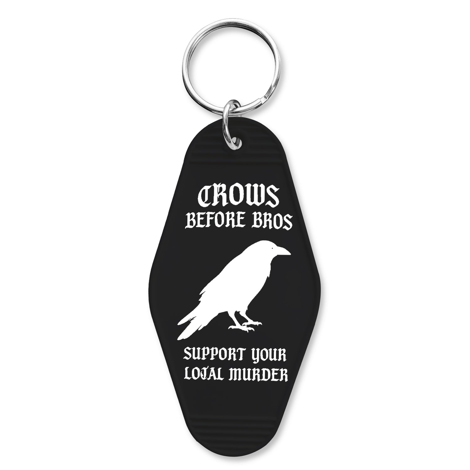 Crows Before Bros Room Keychain - Shady Front