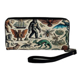Cryptids and Mythological Creatures Clutch Handbag