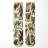 Cryptids and Mythological Creatures Socks