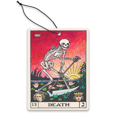 Death Tarot Card Air Freshener