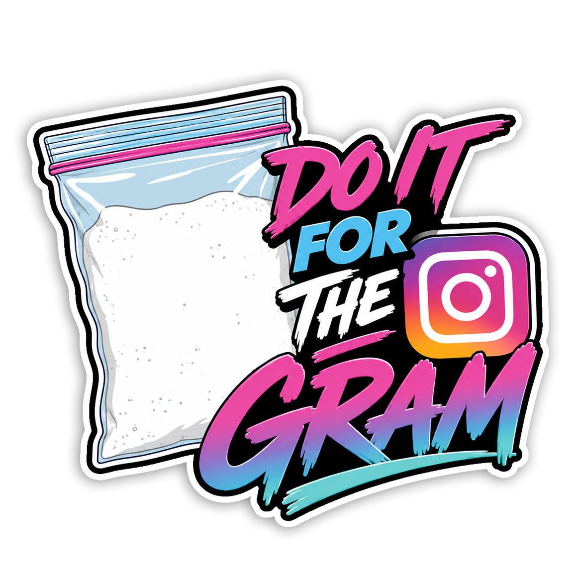Wholesale Do It For The Gram Sticker - Shady Front