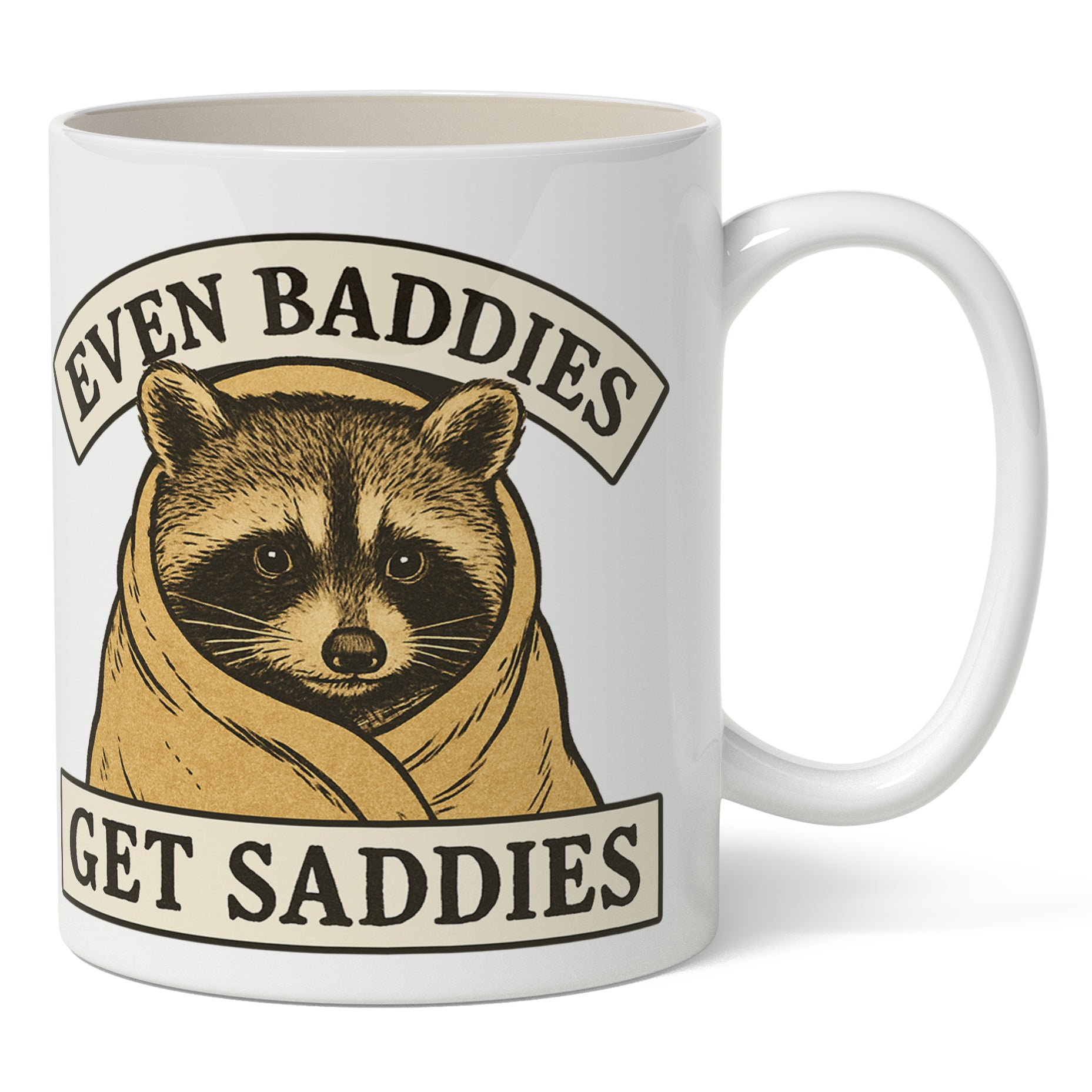 Even Baddies Get Saddies Mug - Shady Front