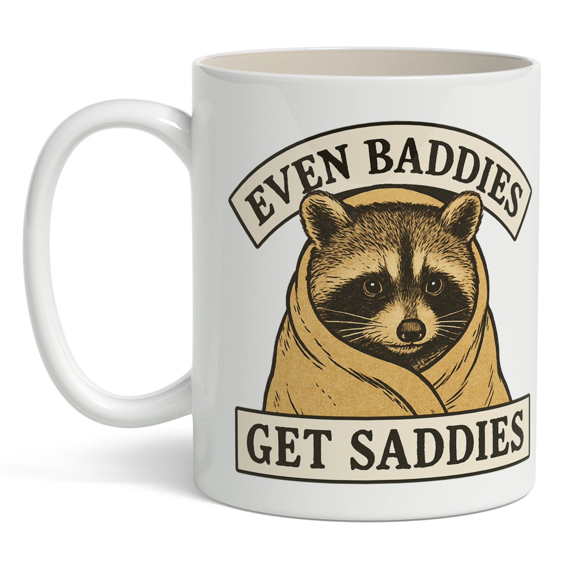 Even Baddies Get Saddies Mug - Shady Front