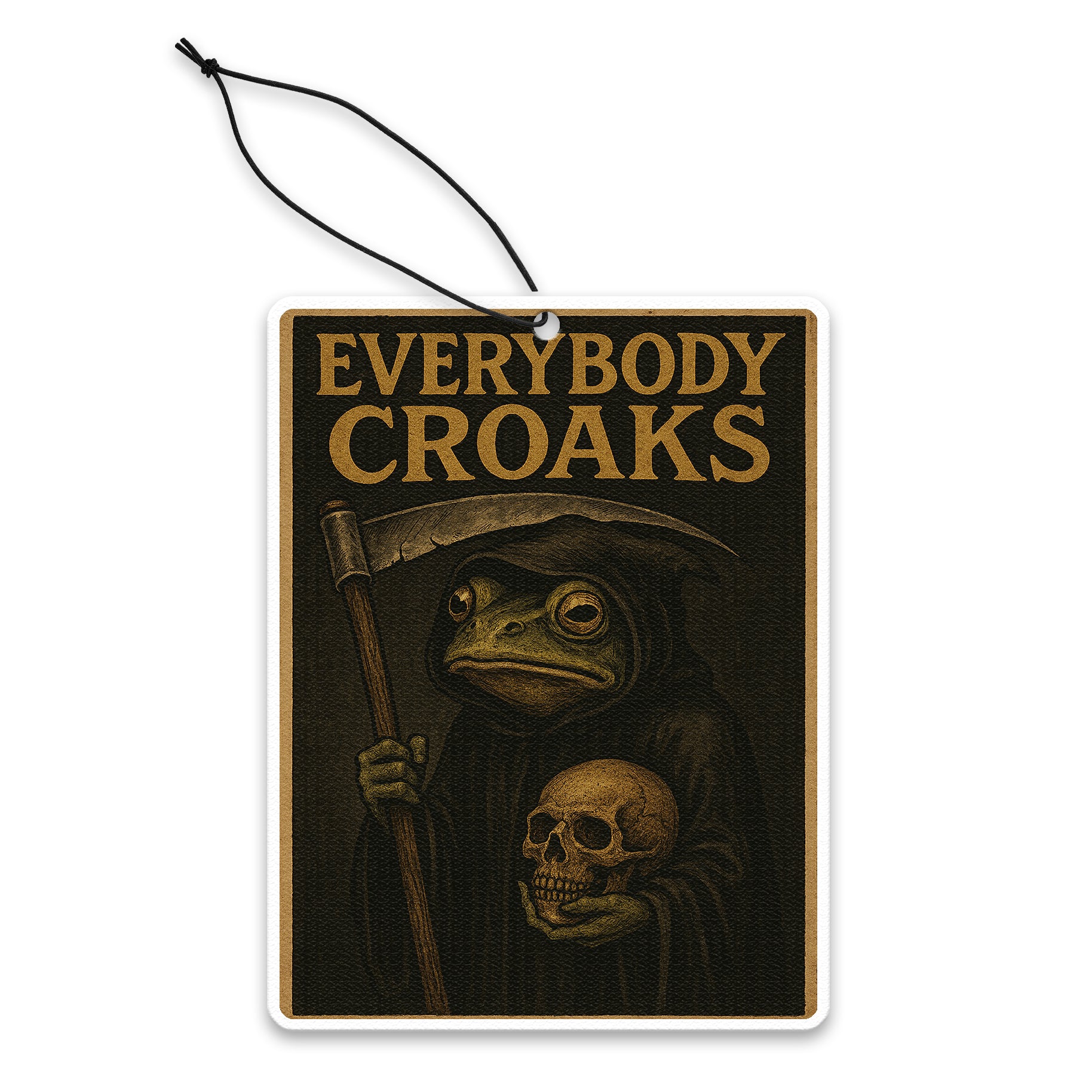 Everybody Croaks Air Freshener - Shady Front