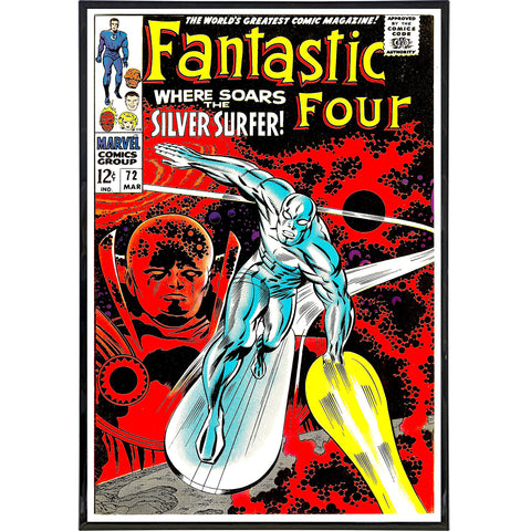 Fantastic Four Issue 72 Comic Cover Print
