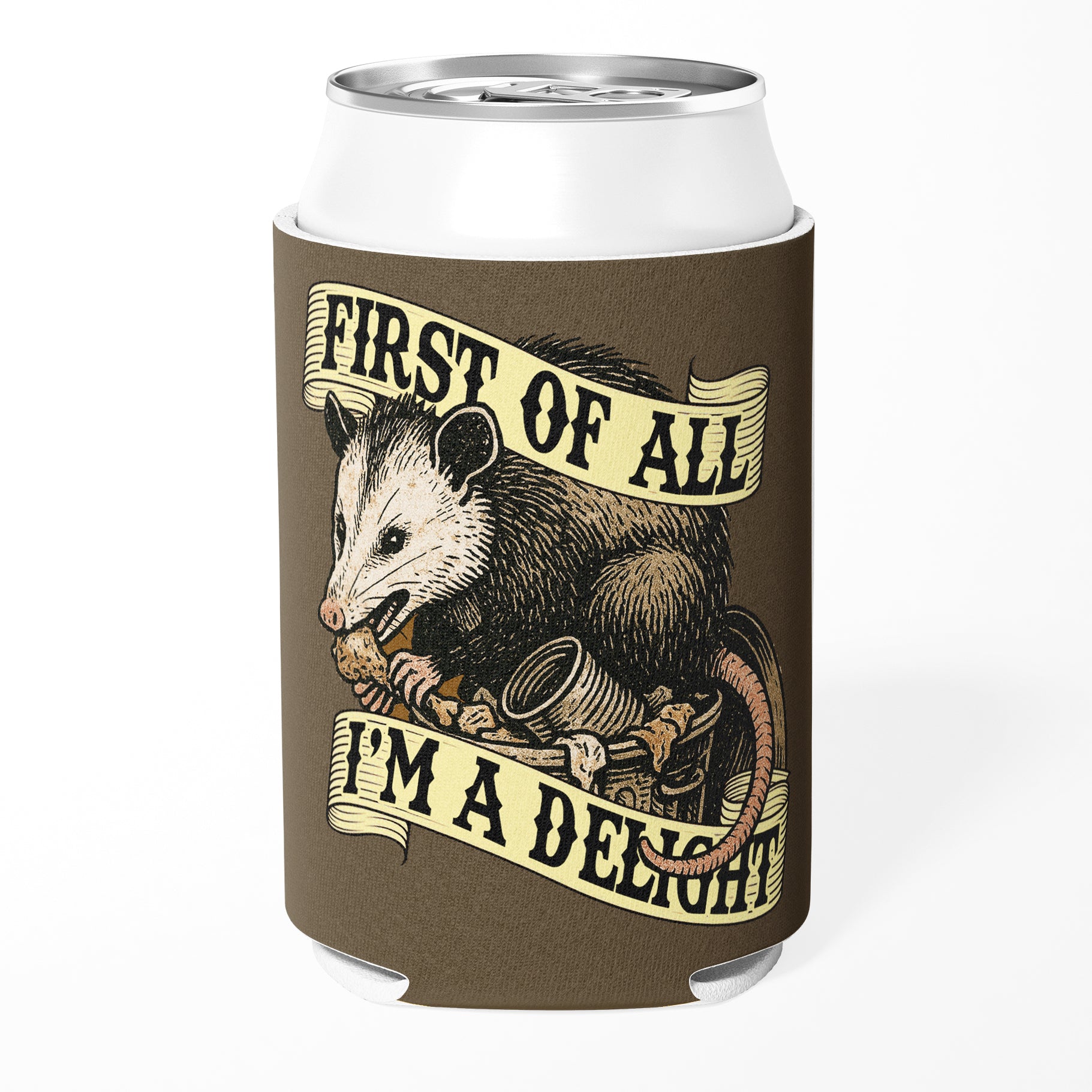 First of All I'm a Delight Can Cooler - Shady Front