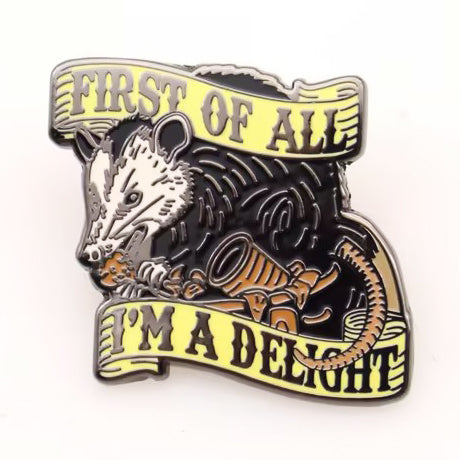First of All I'm a Delight Enamel - Shady Front