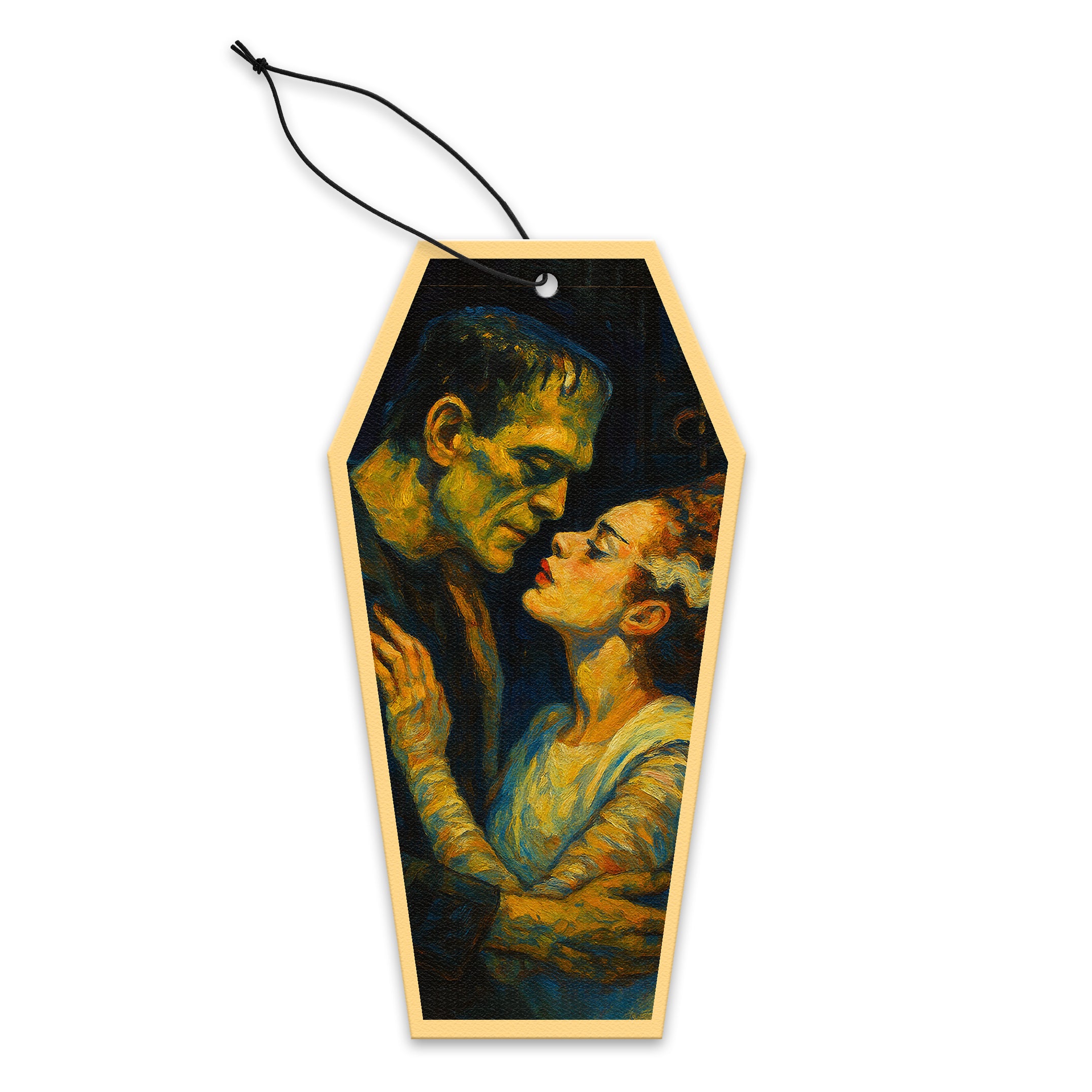 Wholesale Frankenstein and His Bride Air Freshener - Shady Front