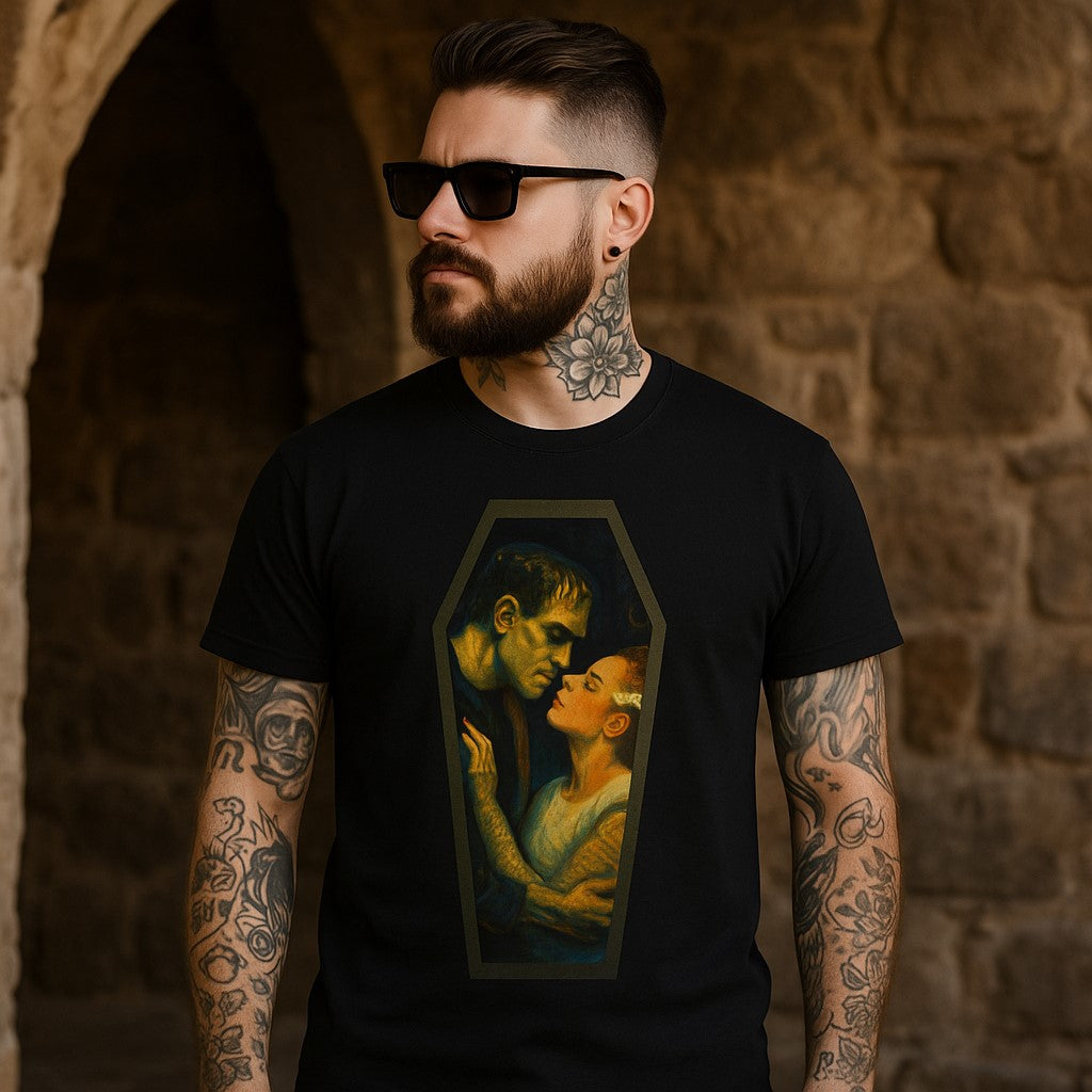 Frankenstein and His Bride T-Shirt - Shady Front