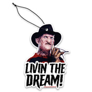 Freddy Krueger "Living the Dream" Air Freshener - Shady Front