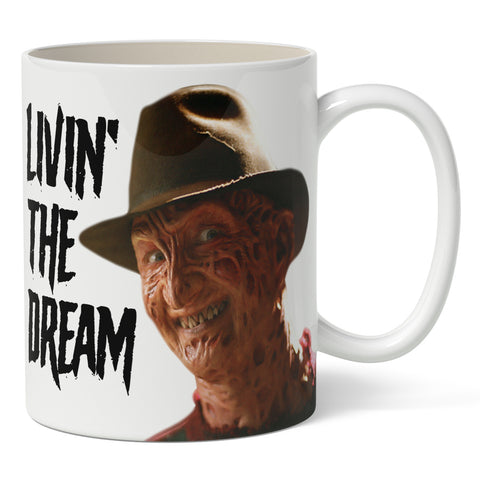 Freddy Krueger "Livin' the Dream" Mug