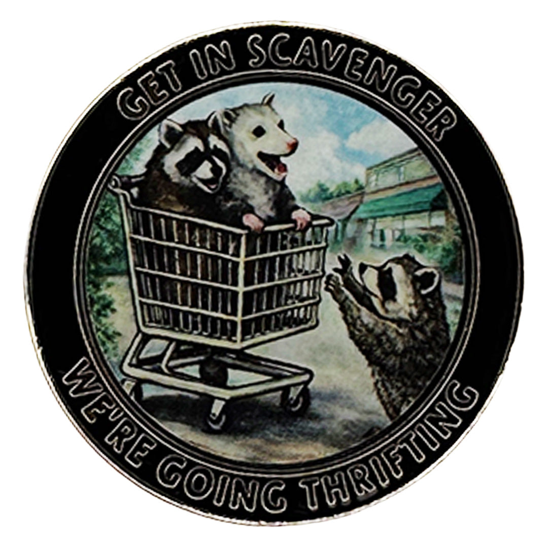 Wholesale Get In Scavenger Enamel Pin - Shady Front