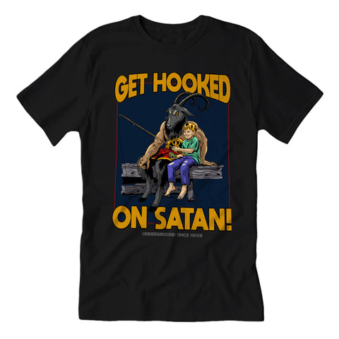 Get Hooked On Satan Guys Shirt