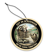 Get in Scavenger, We're Going Thrifting Air Freshener - Shady Front