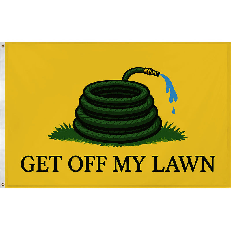 Get Off My Lawn Flag Wholesale Supplier - Shady Front