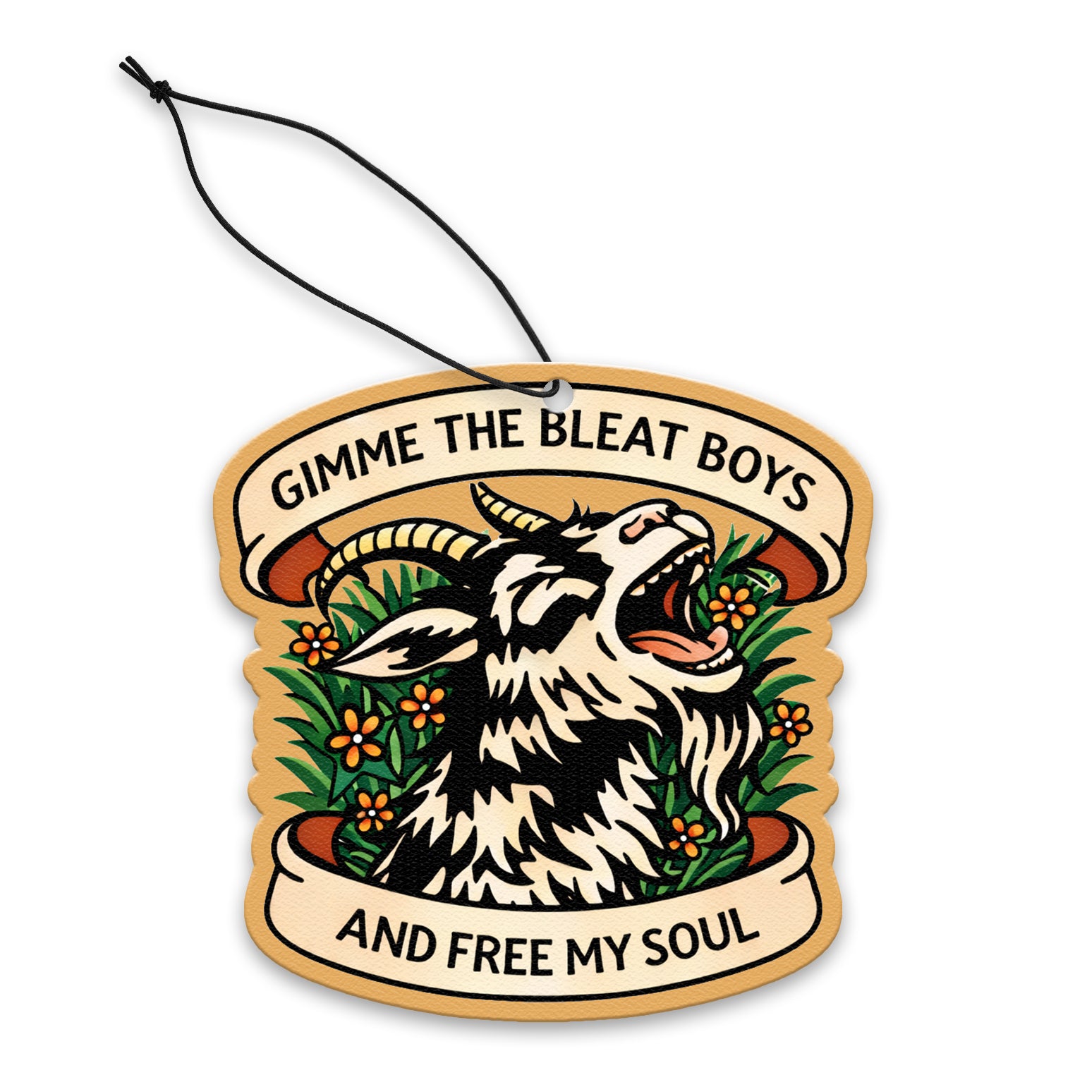 Gimme the Bleat Boys and Free My Soul Air Freshener - Shady Front