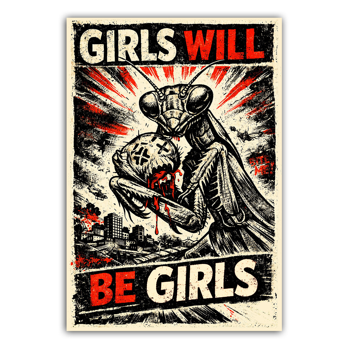 Girls Will Be Girls Sticker - Shady Front