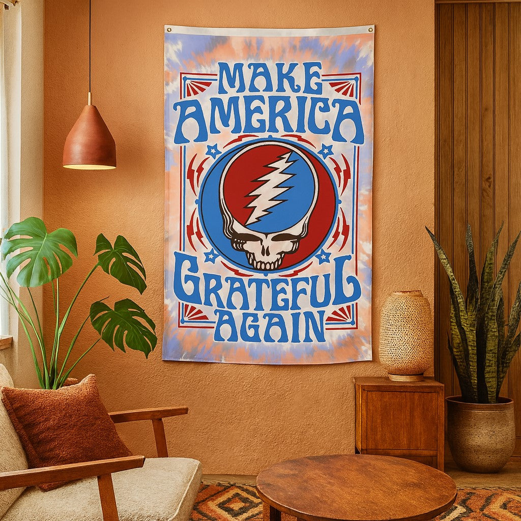Make America Grateful Again Flag - Shady Front