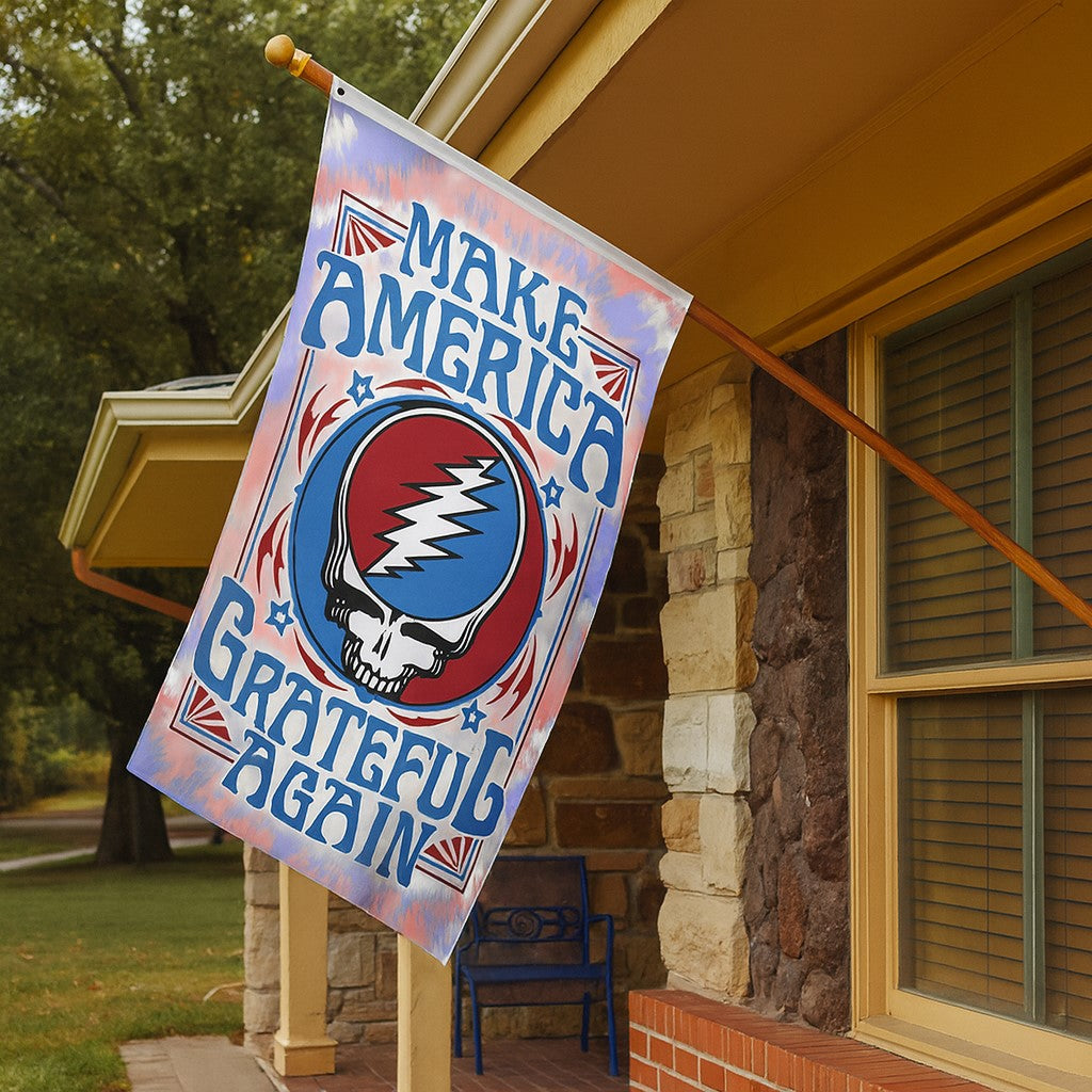 Make America Grateful Again Flag - Shady Front