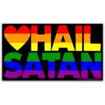 Hail Satan Sticker