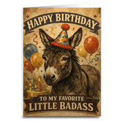 Happy Birthday to My Favorite Badass Card - Shady Front