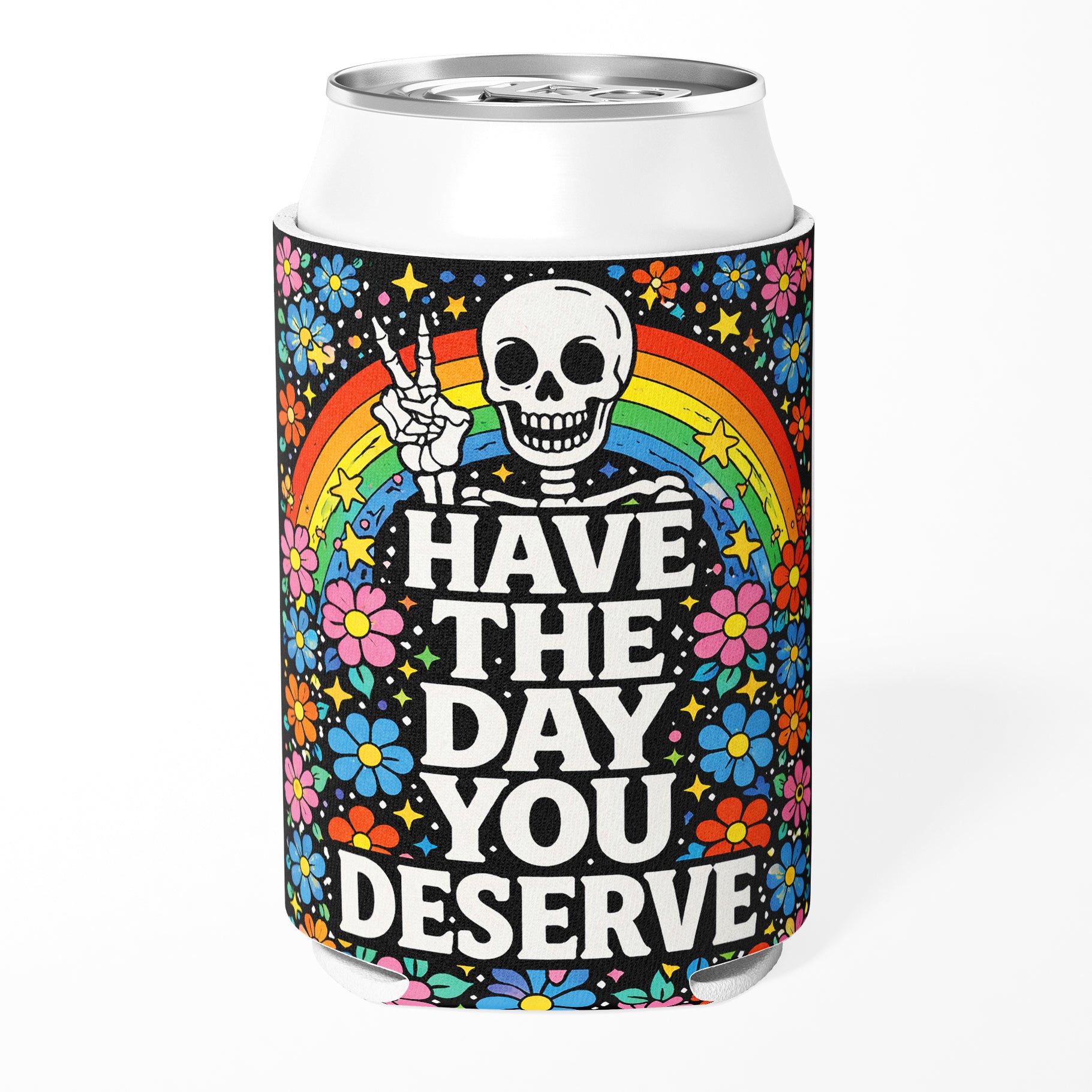 Have the Day You Deserve Can Cooler - Shady Front