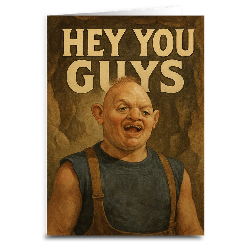 Hey You Guys Greeting Card Wholesale Supplier - Shady Front