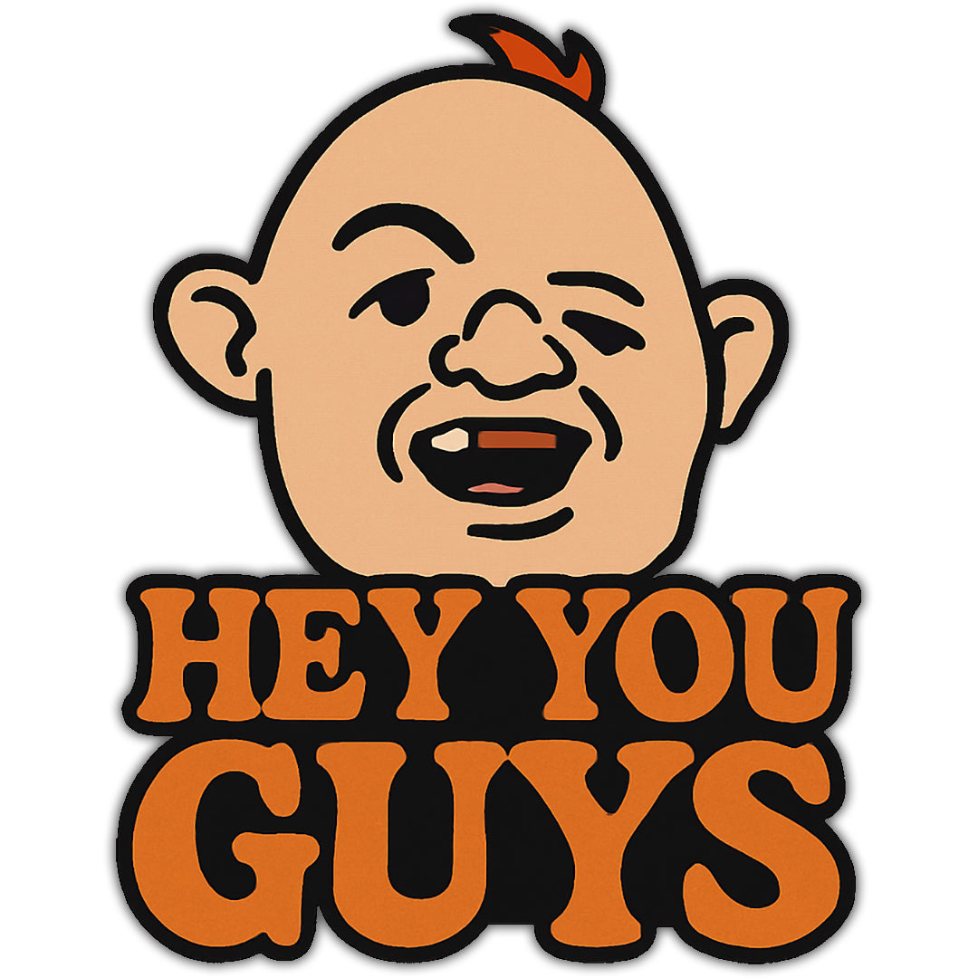 Hey You Guys Sticker - Shady Front