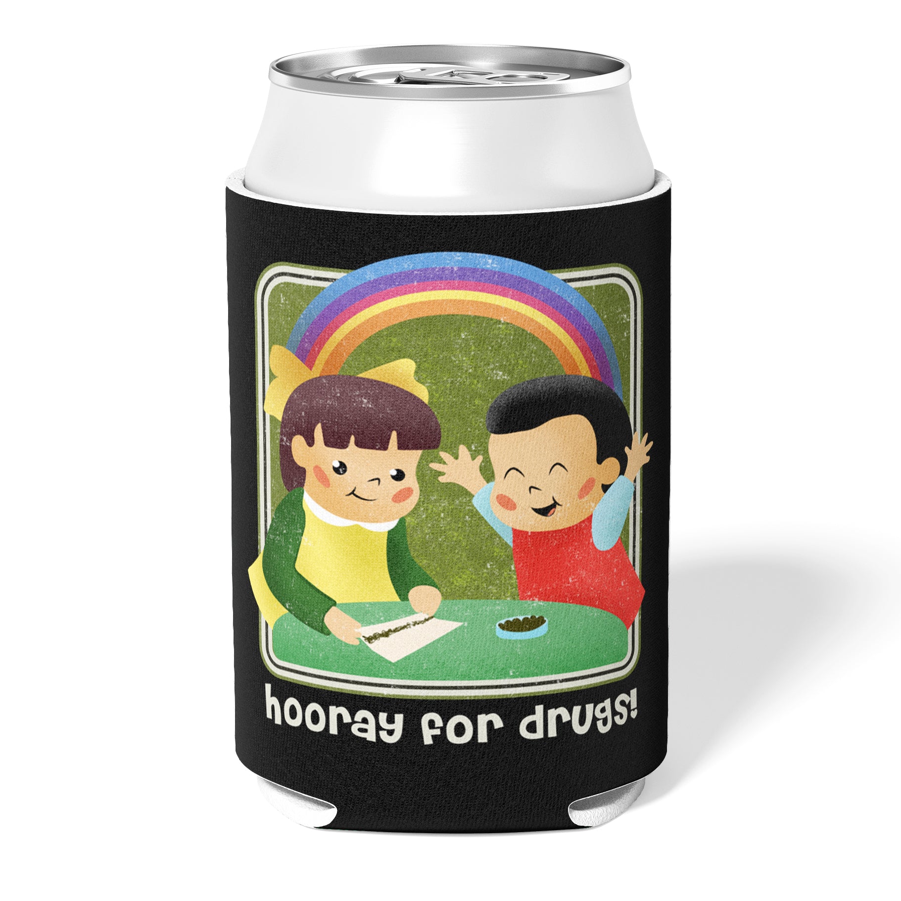 Hooray for Drugs Can Cooler - Shady Front