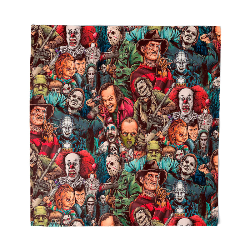 Horror Collage Bandana Wholesale Supplier - Shady Front