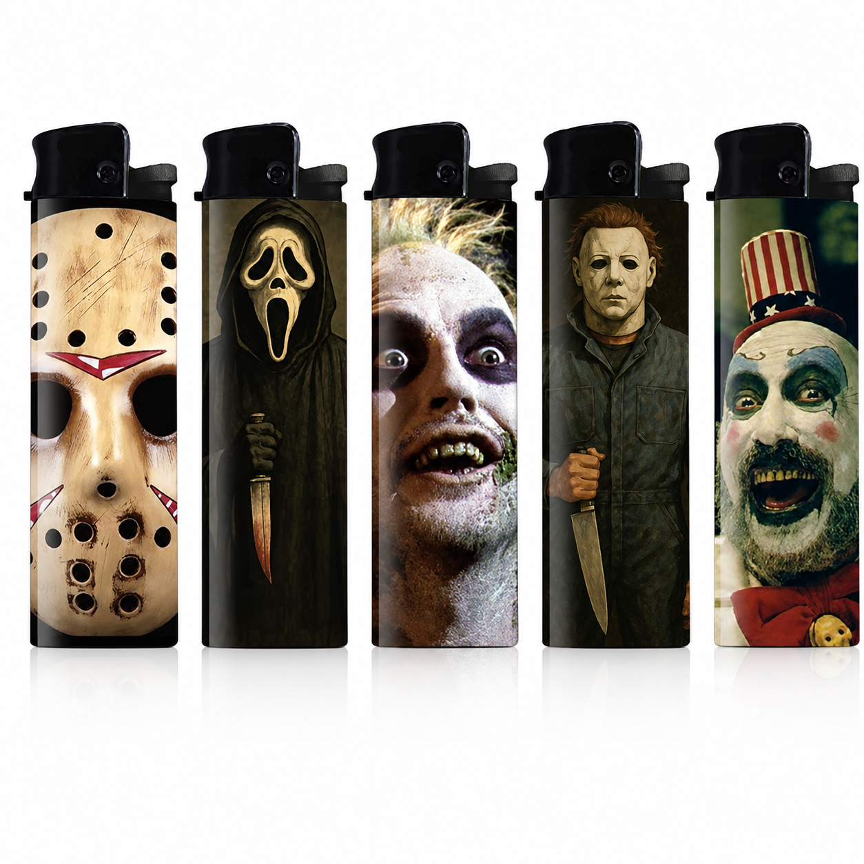 Horror Movie Lighter Wholesale 50-Pack w/ Display Tray