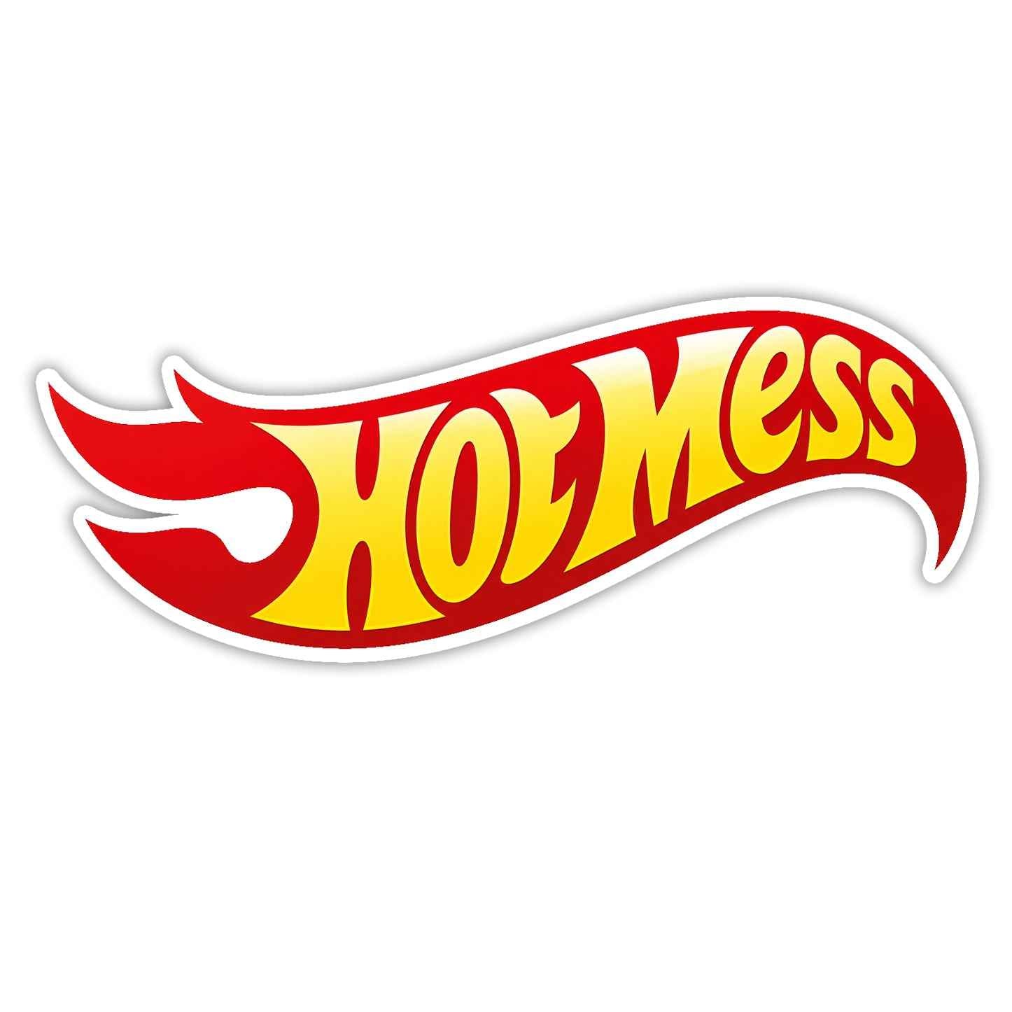Hot Mess Sticker