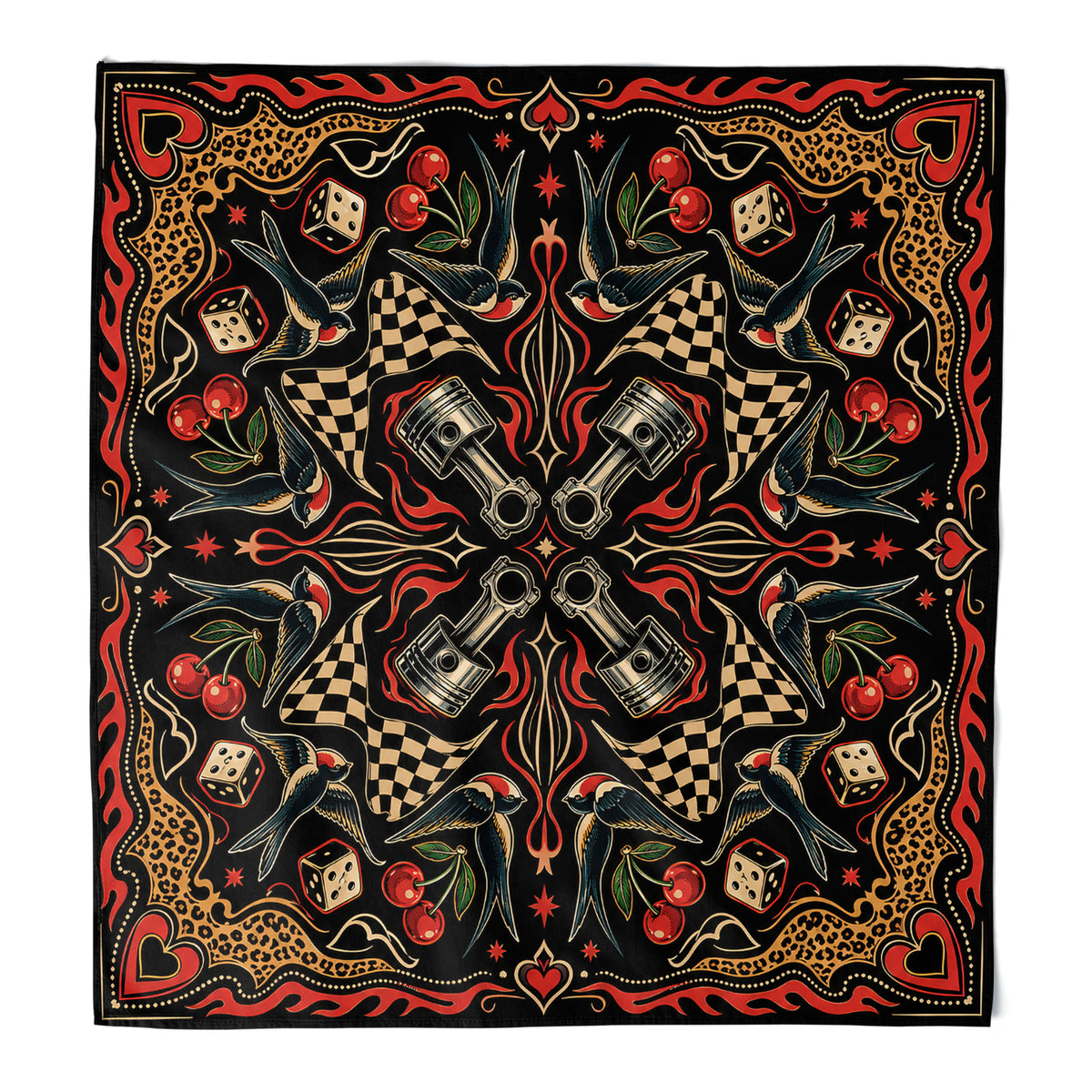 Wholesale Hot Rod Hell Bandana - Shady Front