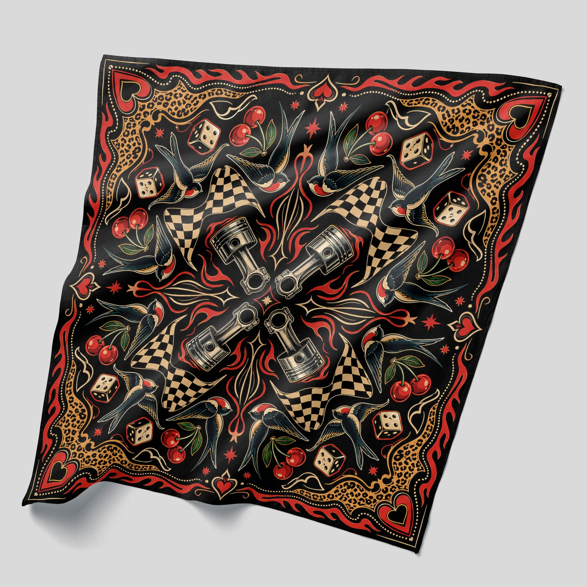 Wholesale Hot Rod Hell Bandana - Shady Front