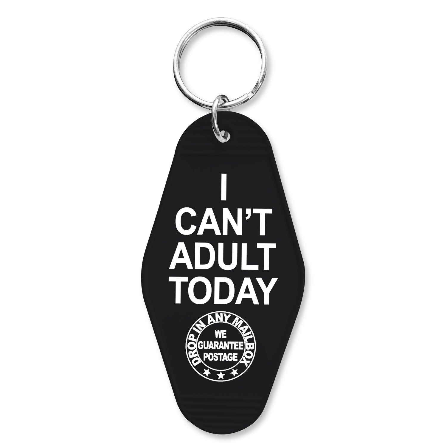 I Can't Adult Today Keychain - Shady Front