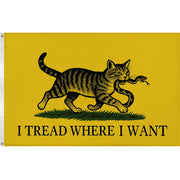 I Tread Where I Want Flag - Shady Front