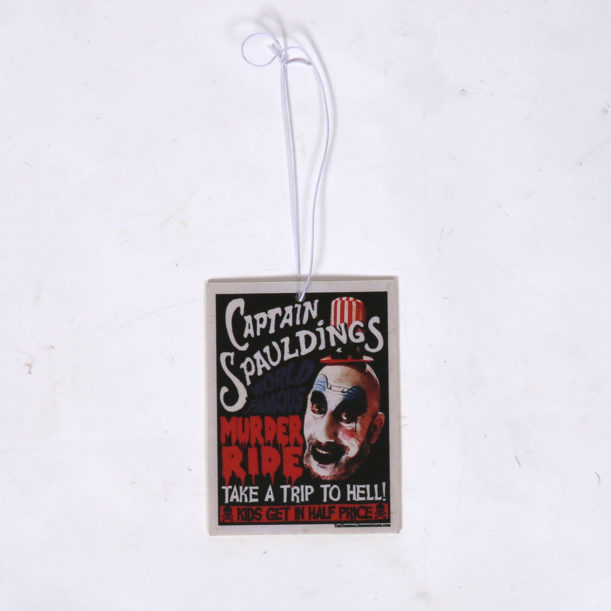 Captain Spaulding's Murder Ride Air Freshener - Shady Front