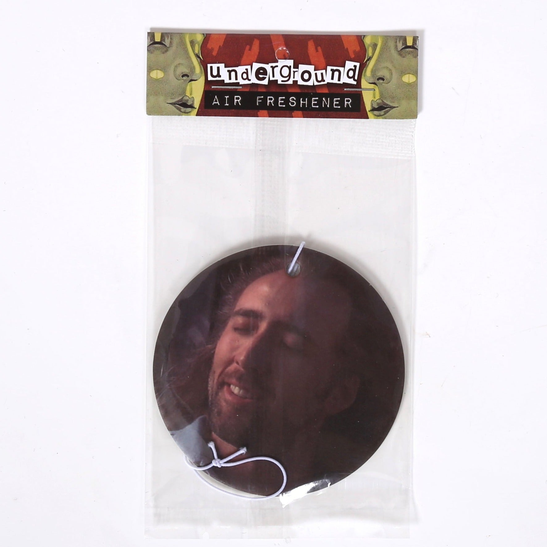 Nick Cage Air Freshener - Shady Front