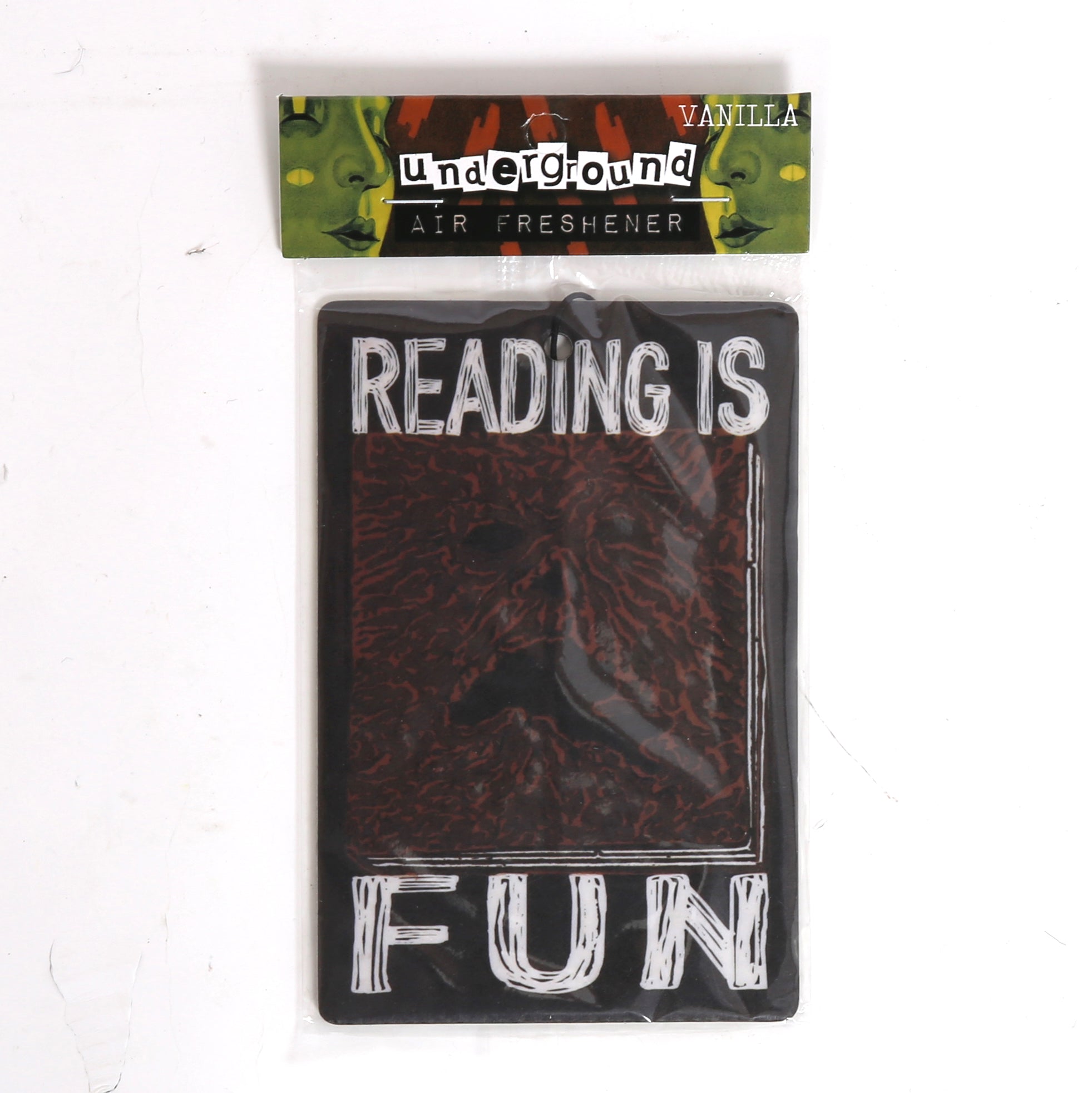 Necronomicon "Reading is Fun" Air Freshener - Shady Front