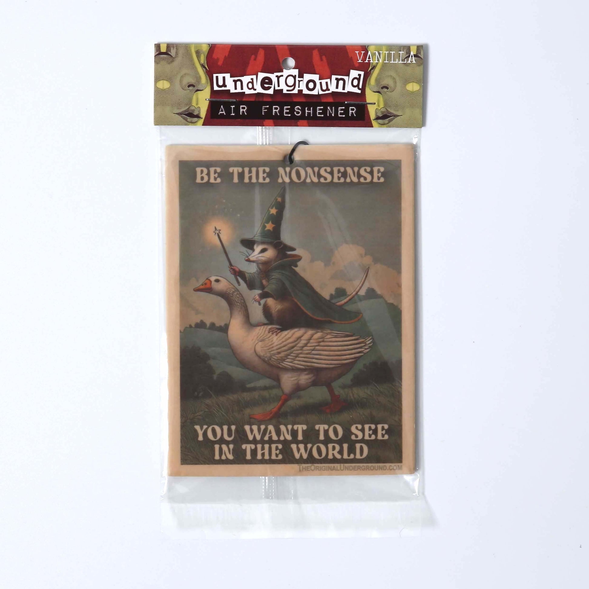 Be the Nonsense You Want to See In the World Air Freshener - Shady Front
